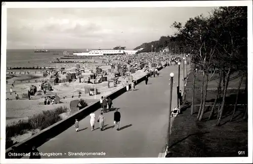 Ak Ostseebad Kühlungsborn, Strandpromenade