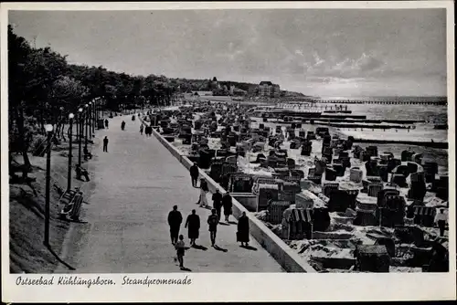 Ak Ostseebad Kühlungsborn, Strandpromenade