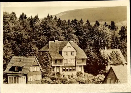 Ak Braunlage im Oberharz, Haus Klavehn, Am Waldeshang