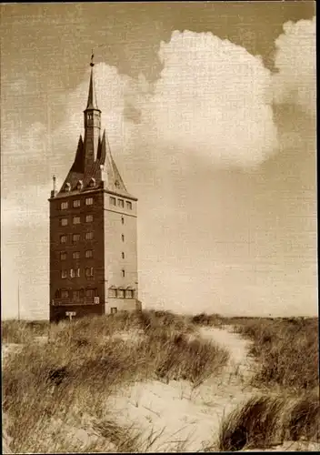 Ak Nordseebad Wangerooge in Ostfriesland, Westturm, Jugendherberge