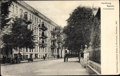 Ak Hamburg Hamm, Hirtenstraße