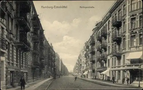 Ak Hamburg Eimsbüttel, Rellingerstraße