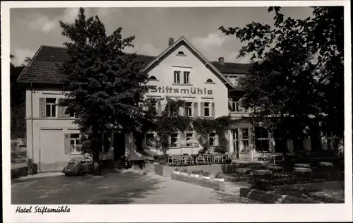 Ak Ziegelhausen Heidelberg am Neckar, Hotel Stiftsmühle