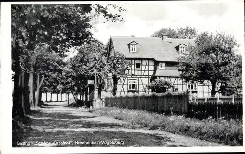 Ak Herchenhain Grebenhain im Vogelsbergkreis, Gasthof Schöne Aussicht