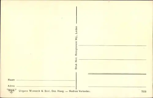 Ak Königin Wilhelmina und Prinz Heinrich zu Mecklenburg, 25. Hochzeitstag, Prinzessin Juliana