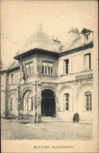 Ak Moulins Allier, La Gendarmerie