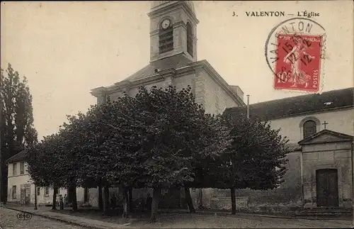 Ak Valenton Val de Marne, L'Eglise