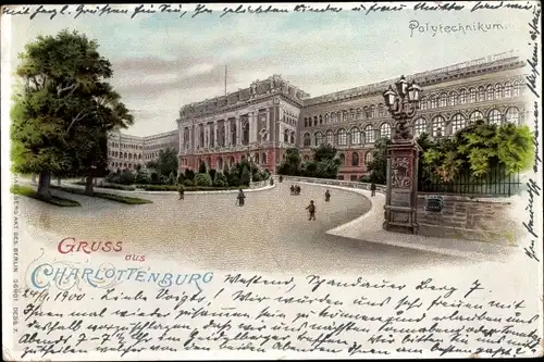 Litho Berlin Charlottenburg, Polytechnikum