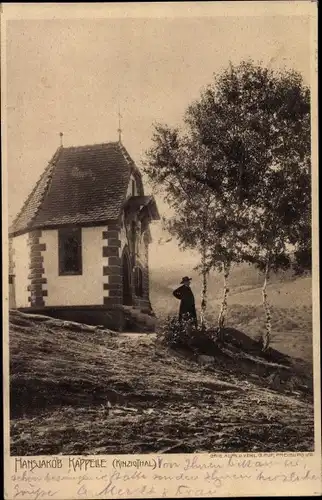 Ak Hofstetten in Baden Schwarzwald, Hansjakob Kapelle im Kinzigtal