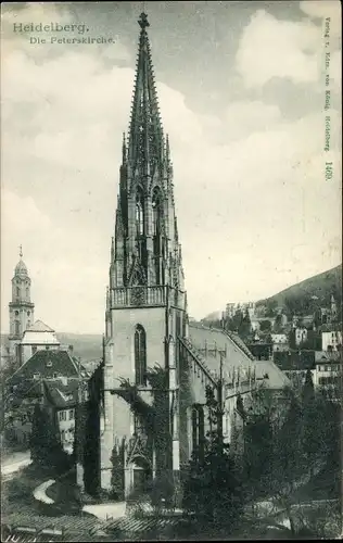 Ak Heidelberg am Neckar, Peterskirche