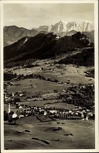 Ak Pfronten im Allgäu, Panorama, Vogelschau