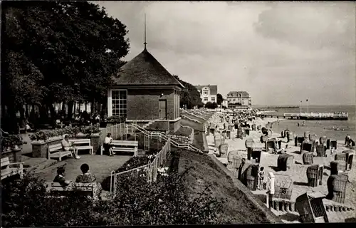 Ak Wyk auf Föhr Nordfriesland, Promenade