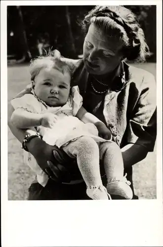 Ak Juliana der Niederlande, Prinzessin Marijke, Soestdijk 1948