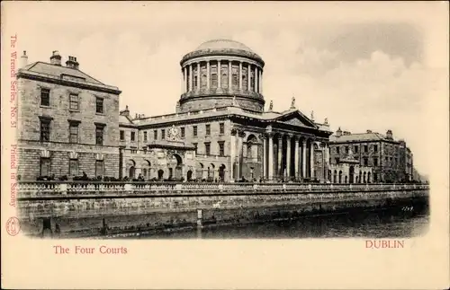 Ak Dublin Irland, The Four Courts