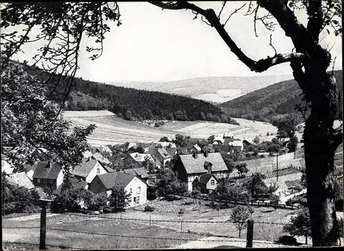 Ak Heinrichshagen Kirchbrak Weserbergland, Panorama