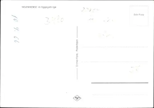 Ak Neuenheerse Bad Driburg in Westfalen, Panorama