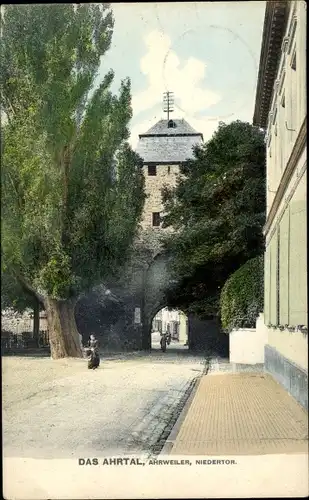 Ak Bad Neuenahr Ahrweiler in Rheinland Pfalz, Niedertor