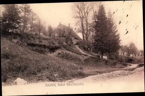 Ak Bielefeld in Nordrhein Westfalen, Sieker Schweiz, Gebäude