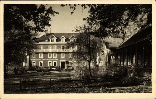 Ak Königsfeld im Schwarzwald, Hotel und Gasthof der Brüdergemeine