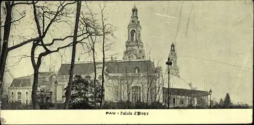 Ak Pau Pyrénées-Atlantiques, Palais d'Hiver
