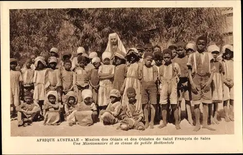 Ak Afrique Australe, Mission des Oblats et des Oblates de Saint Francois de Sales, MIssionnaire