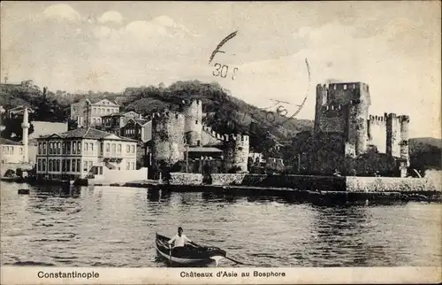 Ak Konstantinopel Istanbul Türkei, Chateaux d'Asie au Bosphore