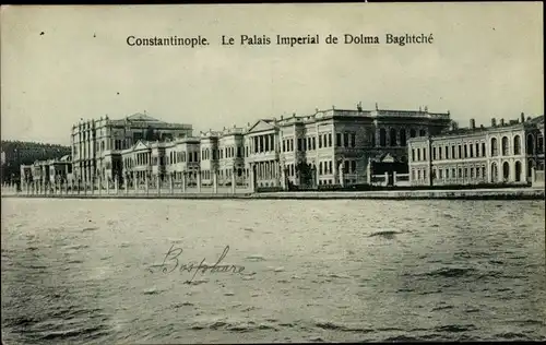 Ak Konstantinopel Istanbul Türkei, Palast Dolma Baghtché