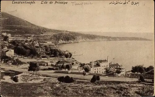 Ak Büyükada Prinkipo Prinzeninseln Konstantinopel Istanbul Türkei, Panorama