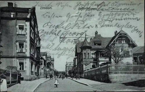 Ak Zirndorf in Mittelfranken, Bahnhofstraße