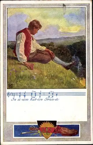 Lied Ak In einem kühlen Grunde, Deutscher Schulverein Nr. 371