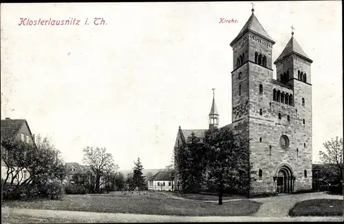 Ak Bad Klosterlausnitz in Thüringen, Blick auf die Kirche