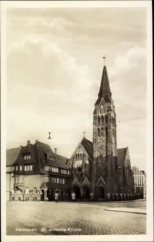 Ak Hannover in Niedersachsen, Sankt Joseph Kirche