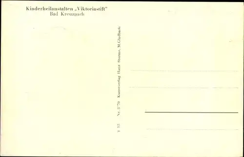 Ak Bad Kreuznach in Rheinland Pfalz, Kinderheilanstalt Viktoriastift, Gradierwerk