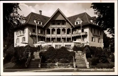 Ak Oberammergau in Oberbayern, Haus Osterbichl