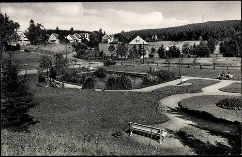 Ak Hahnenklee Bockswiese Goslar im Harz, Ort, Panorama