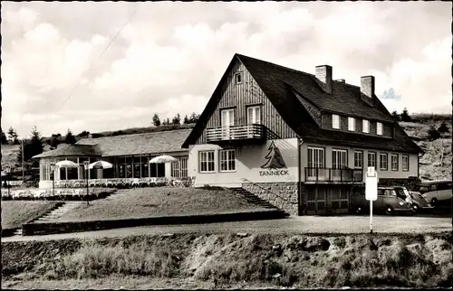 Ak Schulenberg Clausthal Zellerfeld im Oberharz, Hotel Tanneck