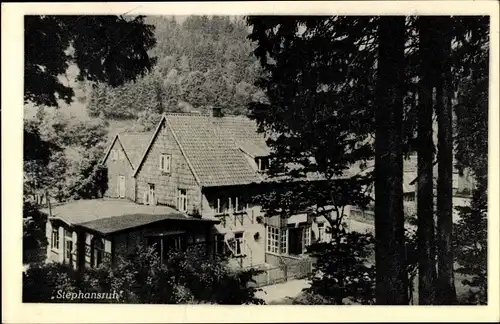 Ak Altenau Clausthal Zellerfeld im Oberharz, Christl. Hospiz Stephansruh