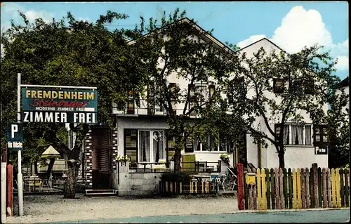 Ak Ingolstadt an der Donau Oberbayern, Fremdenheim Steinbacher, Wredestraße 21