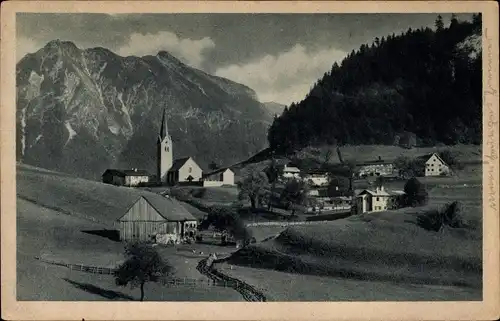 Ak Obertiefenbach Oberstdorf im Oberallgäu, Panorama