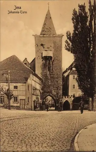 Ak Jena in Thüringen, Johannisturm