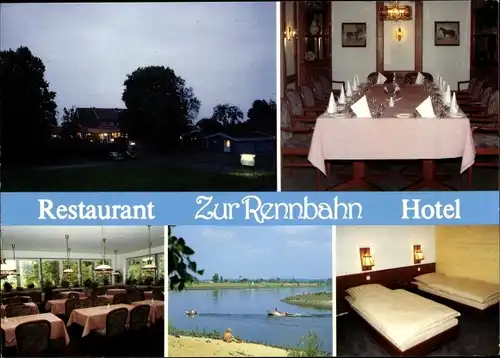 Ak Stove Drage an der Elbe, Hotel Zur Rennbahn