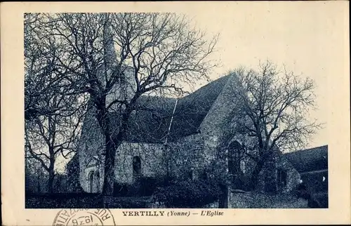 Ak Vertilly Yonne, L'Eglise