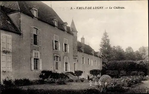 Ak Vault de Lugny Yonne, Le Chateau