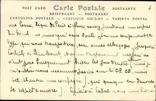 Ak Voutenay Yonne, Vue sur la Cure, Sermizelles