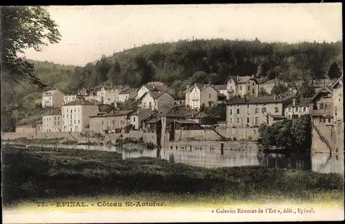 Ak Épinal Lothringen Vosges, Coteau Saint Antoine