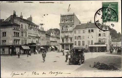 Ak Épinal Lothringen Vosges, Place des Vosges