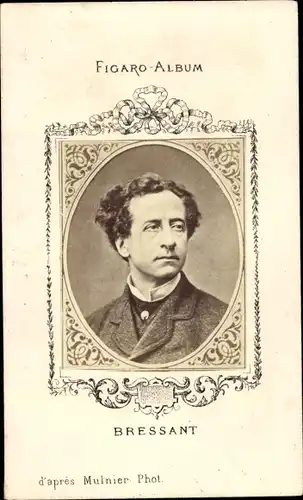 CdV Bressant, Portrait, Figaro-Album