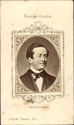 CdV Delaunay, Portrait, Figaro-Album