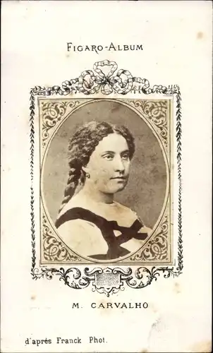 CdV M. Carvalho, Portrait, Figaro-Album