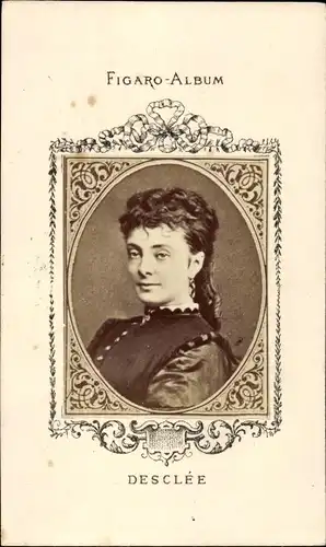 CdV Desclee, Portrait, Figaro-Album